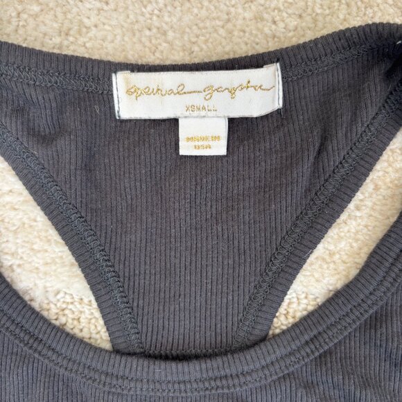 Spiritual Gangster Ribbed Racerback tank - Picture 2 of 4